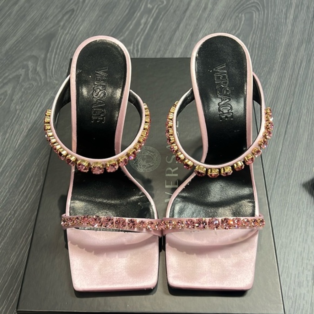 Versace Light Pink Heels